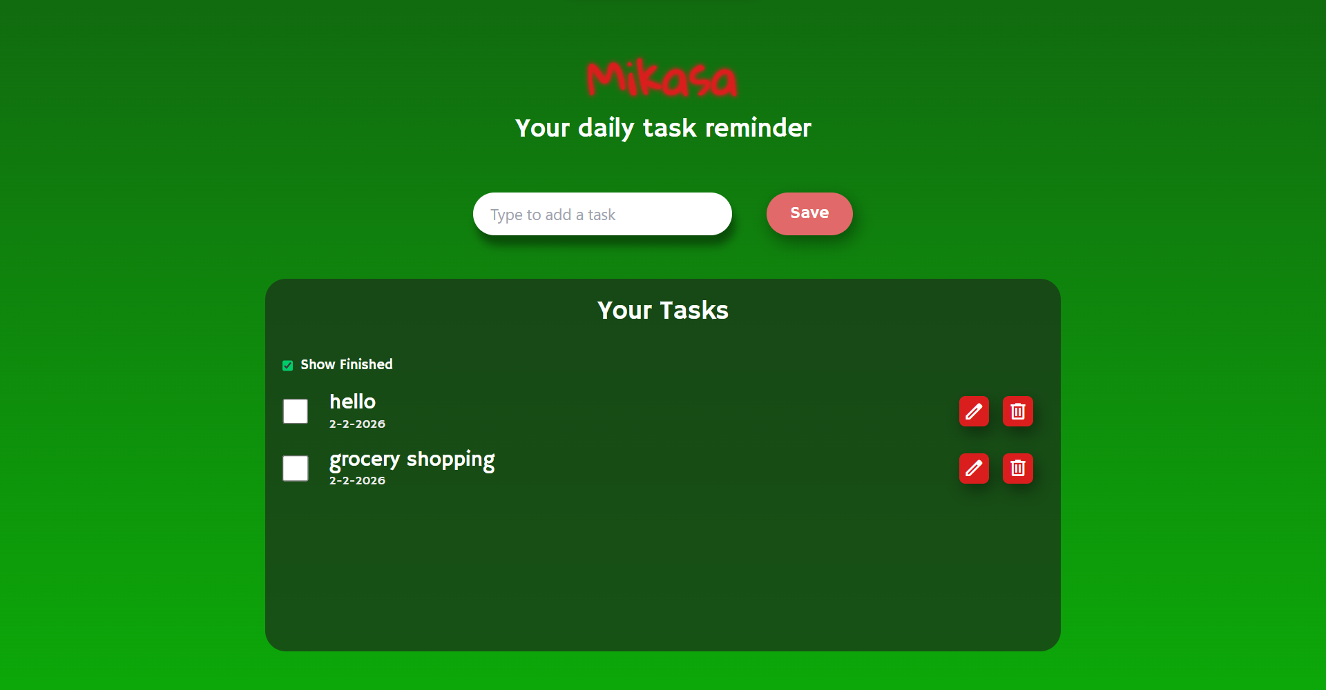 Task Tracker